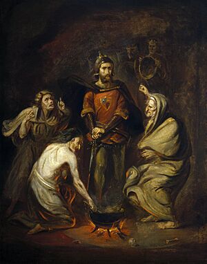 Macbeth and the Witches (Barker, 1830)