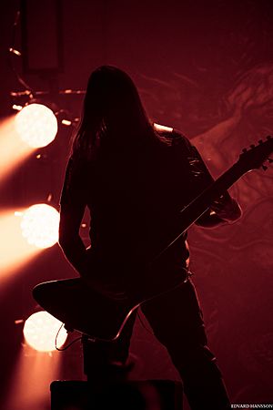 Meshuggah 2016 Bandmember Fredrik Thordendal 2