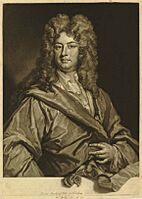 Mezzotint portrait of Charles Montagu, Earl of Halifax by John Faber the Younger after Sir Godfrey Kneller