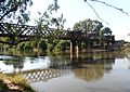 Murrumbidgee River railway bridge, Narrandera