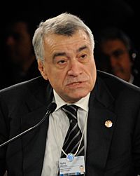 Natiq Aliyev - World Economic Forum on the Middle East, North Africa and Eurasia 2012 crop.jpg