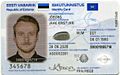New Estonian ID card (2021)(front)