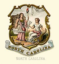 Seal of North Carolina Facts for Kids