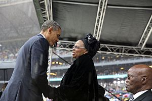 Obama and Machel