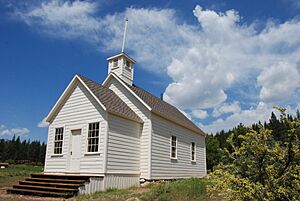 Old Webster School, Markleeville, California