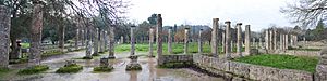 Olympia Palaestra panoramic