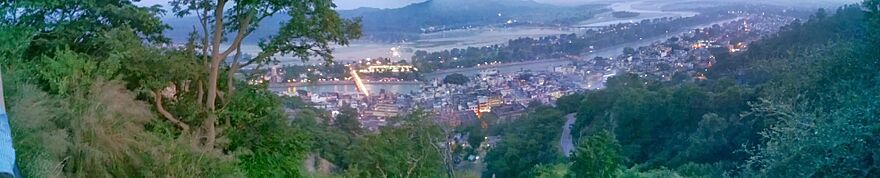 Panorama of Haridwar City