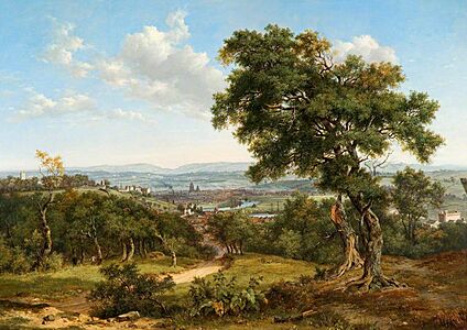 Patrick Nasmyth (1787-1831) - View of Bristol - OP88 - Wolverhampton Art Gallery