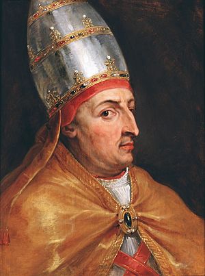Paus Nicolaas V door Peter Paul Rubens
