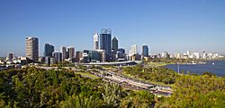 Perth Skyline from Kings Park