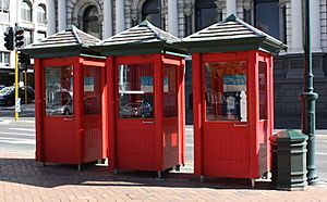 Phone booths, Dunedin