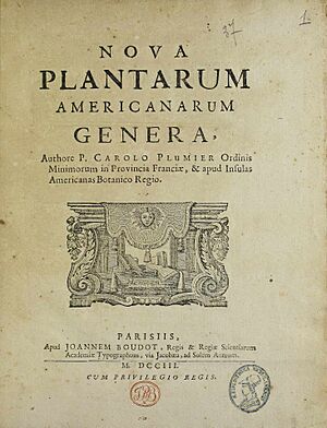 Plumier, Charles – Nova plantarum americanarum genera, 1703 – BEIC 8833038