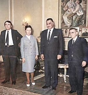 President Nasser-Sagan-Sartre