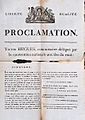 Proclamation esclavage