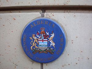 Provincial historic resource of Alberta plaque