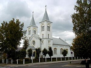 Rēzekne Sāpju Dievmātes katoļu baznīca 1999-09-14