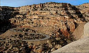 Rim Rock Drive view