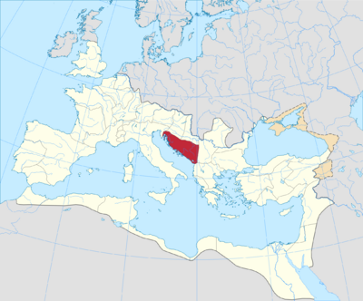 Roman Empire - Dalmatia (125 AD)