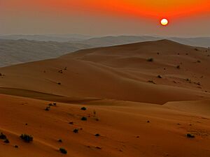 Rub al khalid sunset nov 07