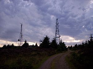 SSE Telecommunications Mast - Cairn Mon Earn - geograph.org.uk - 46444