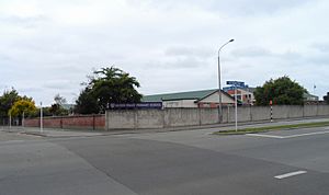 Sacred Heart Primary School Timaru Craigie St sign 2015
