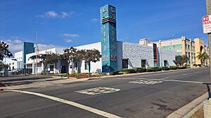 San Diego Police Department Mid-City Division - from south