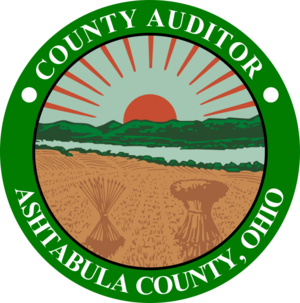 Seal of Ashtabula County (Ohio) Auditor