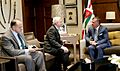 Sen Jack Reed and King Abdullah II