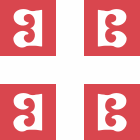Serbian Cross symbol