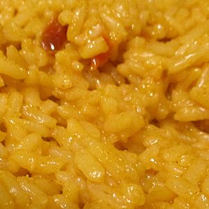 Spanish rice Facts for Kids