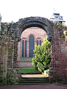 St John's Church, through the ruins of its former east end - geograph.org.uk - 1180504