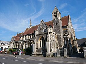 St John the Evangelist's Church, Boscombe (Northwest View).jpg