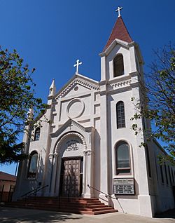 The Falasco Arts Center, housed in the historic St. Joseph's Church, Los Banos.