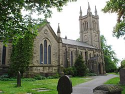 St Peter's church, Halliwell