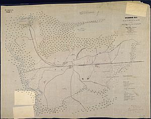 Stevenson, Ala., Showing the Defenses of the Post erected after Plans of Col. Merrill, Chief Engr., - NARA - 305757