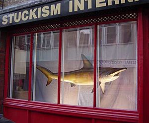 Stuckist International Gallery 2003 (shark 1)