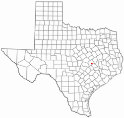 Location of Milano, Texas