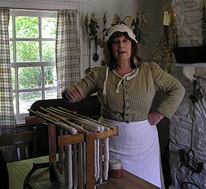 The lady of the house, Ulster American Folk Park - geograph.org.uk - 1303927