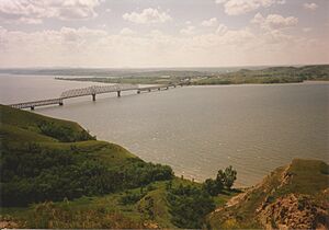 The old bridge seen from Crow Flies High view point