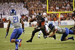 Tyrod Taylor scrambles vs Boise State