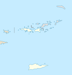 Cinnamon Cay is located in the U.S. Virgin Islands