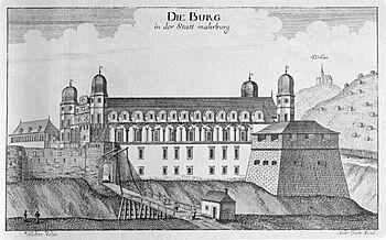 Vischer - Topographia Ducatus Stiria - 249 Marburg - Maribor
