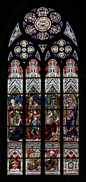 Église Notre-Dame de Laeken - Brussels - Stained glass (01)