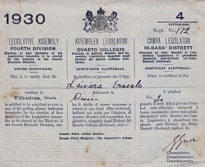 1930 elections in Malta