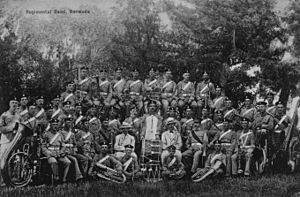 3rd Battalion The Royal Fusiliers band Bermuda ca 1903