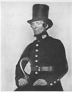 A "Peeler" of the Metropolitan Police Service in the 1850s