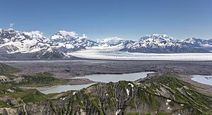 Agassiz Lakes, Libby Glacier and Agassiz Glacier Confluence (20991949843)