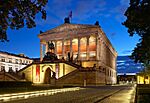 Alte Nationalgalerie abends (Zuschnitt)