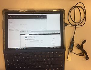 An actual Bitcoin transaction from the Kraken cryptocurrency exchange to a hardware LedgerWallet