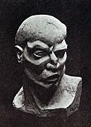 Andrew Dasburg, Lucifer, 1913, plaster of Paris, exhibited at the 1913 Armory show, no. 647